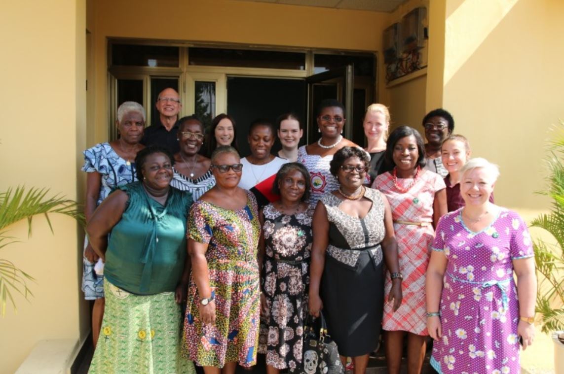 FUG Norge, Sverige, Danmark sammen med representanter fra LAPAG og ADA i Ghana.